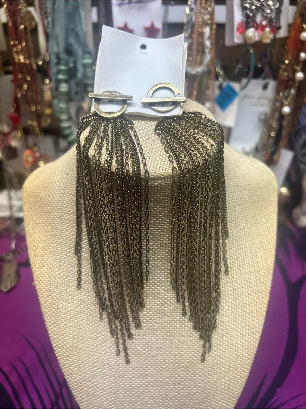 NWT Free People Long Way Earrings